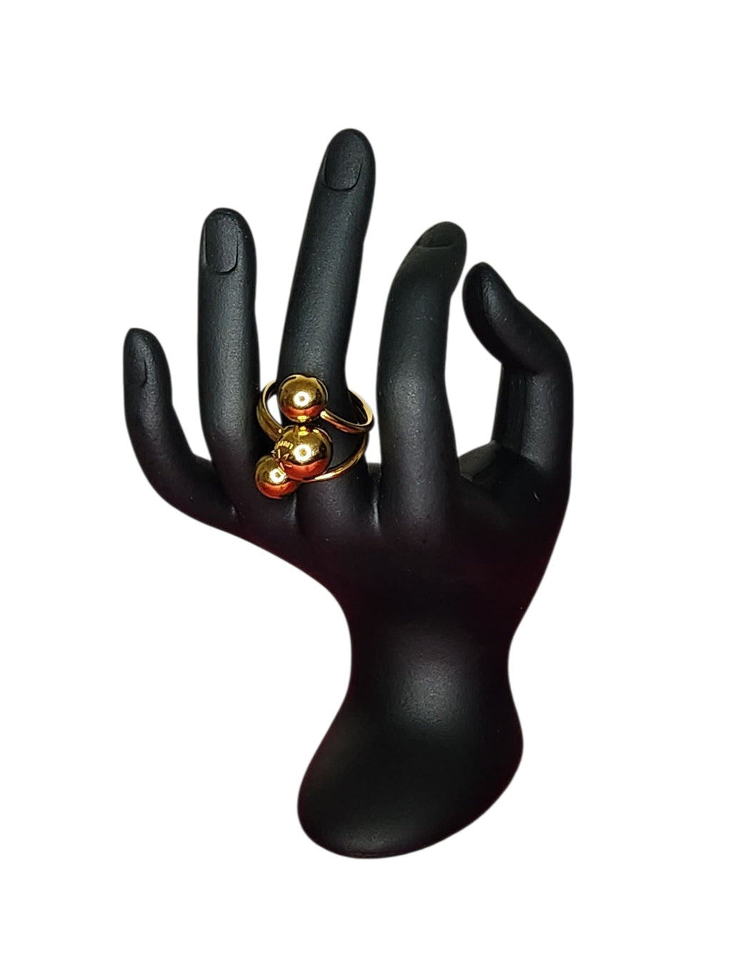 Luxor Ring - 18K Gold-Plated Stainless Steel - Adjustable