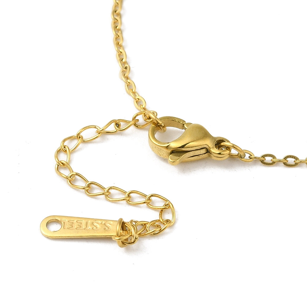 Teardrop Necklace - Stainless Steel- Colors Variety